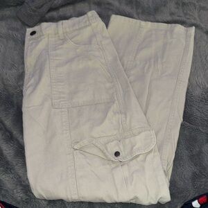 Mid-Rise Utility Cargo Pants